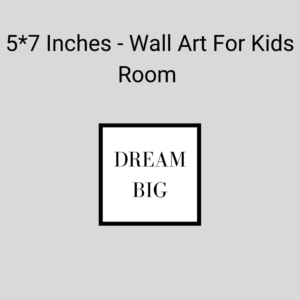 5*7 - Wall Art Kids Room