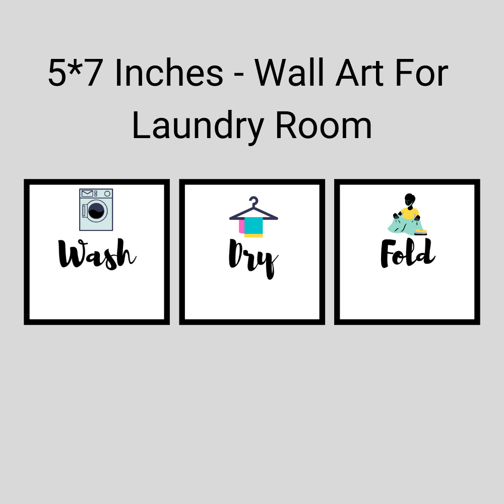 5*7 - Laundry Room Printable