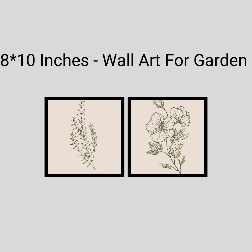 8*10 - Wall Art For Garden