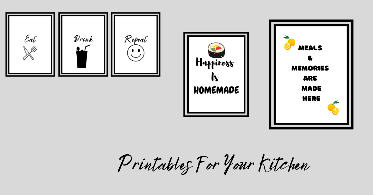 Wall Art Printable For Kitchen