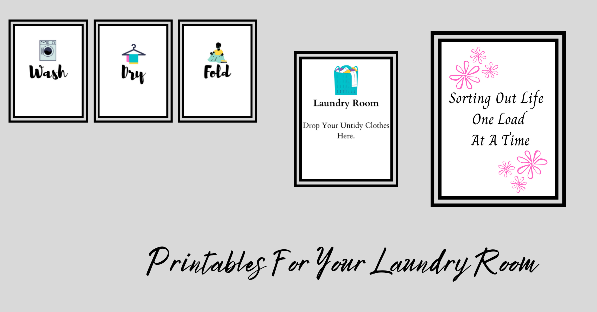 Wall Art Printable For Laundry Room